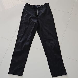 Ann Taylor Black Stretch Ankle Pants